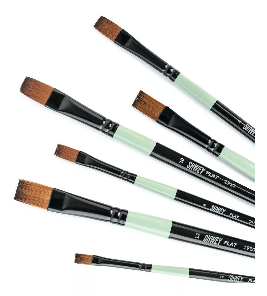 Pincel Artistico Pack X6